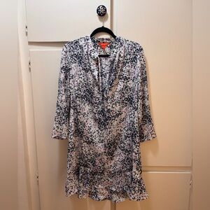 Joe Fresh Floral V-Neck Dress